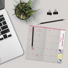 DateWorks - Planificateur de poche mensuel 2026-2027 - 3,5 po x 6,5 po - Hello Kitty - Bilingue-7