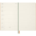 Moleskine - 2026 Peanuts Snoopy édition limitée 12 mois couverture rigide agenda semainier - 5 po x 8.25 po - orange cadmium-Couverture Rigide Avec L'Année Imprimée Sur Le Devant
