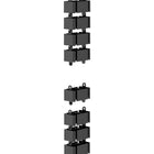 Fellowes - CableSpine - Noir-Un aimant intégré fixe le support au pied de la table, évitant ainsi toute obstruction
