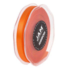 JAM Paper - Ruban de satin double face - 3/8" de large x 25 m - Orange-C'est le ruban parfait pour ajouter une touche colourée aux emballages cadeaux, aux projets de bricolage, aux arts et à l'artisanat et bien plus encore !