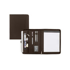 Bugatti - Étui d’écriture avec fermeture éclair tout autour - bloc-notes inclus - brun-Système d’organisation : fenêtre pour pièce d’identité, fente pour carte, porte-stylo