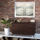 Modway - Tracy Bois Commode, Cappuccino-Trois tiroirs faciles à glisser