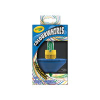 Crayola - Colourwhirls, 1 pièce-Crayola Colourwhirl : Plonge Dans Un Tourbillon De Créativité Avec 1 Ensemble Colourwhirl, Qui Comprend Une Toupie, Une Poignée, Un Cordon, Un Adaptateur, Un Porte-Marqueur, 1 Disque Recolorable Et 1 Marqueur Crayola Ultra-Clean