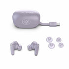 Jlab - Écouteurs entièrement sans fil Go Pods ANC - Lilas-Réduction active du bruit hybride avec audio Be Aware.