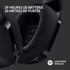 Logitech - Casque gaming sans fil LIGHTSPEED G733 avec bandeau de suspension - Noir-Personnalisez l’éclairage de votre casque sur tout le spectre d’environ 16,8 millions de couleurs. Une expérience de jeu haute en couleurs avec un éclairage LIGHTSYNC RVB double zone à l'avant. Choisissez parmi des animations prédéfinies ou créez la vôtre avec le logiciel G HUB