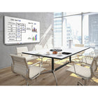 Luxor tableau blanc fantôme magnétique fixé au mur, 72 po x 40 po-Inclut deux rouleaux de ruban noir pour tableau blanc pour créer des graphiques et des colonnes