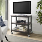 Modway - Vivify Service par paliers Tenez-vous, Noyer gris-Dessus en panneau de particules durable