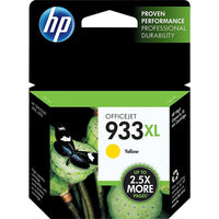 HP 933XL Cartouche d’encre jaune à rendement élevé d’origine (CN056AN)-Couleurs: Jaune