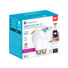 Xtricity - Ampoules LED connectées WiFi A19 équivalent 60 W - Lot de 2-Format standard A19