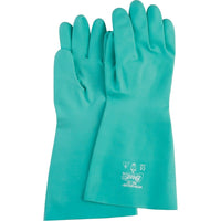 Showa Best Glove - Gants Nitri-Solve, Usage Intensif, Taille 2T-Grand/11, 15po Lo, Nitrile, 22 Mils, paquet de 12-Style de poignet Droit