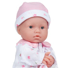 JC Toys - La Baby soft Poupée bébé 11 po - Rose avec couverture - Caucasien-Lavable en machine