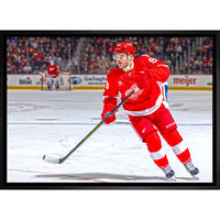 Alex DeBrincat Detroit Red Wings - Toile encadree - 31" x 22"-Impression sur toile de qualité supérieure avec bordures enveloppées