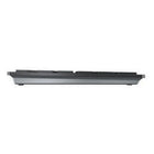 Cherry - Clavier rechargeable sans fil KW 9100 SLIM - Noir et gris-Chiffrement AES-128 et étiquettes de clés durables