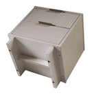 Manhattan Comfort - Table de nuit moderne Granville 18,11" à 2 tiroirs - Gris clair - Lot de 2-Garantie limitée du fabricant de 30 jours