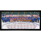 Edmonton Oilers 12x29 sur toile 2023 Heritage Classic-H - Toile encadree - 31" x 22"-Impression sur toile de qualité supérieure avec bordures enveloppées