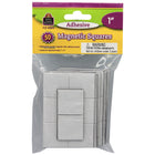 Teacher Created Resources - Carrés magnétiques adhésifs, 1 po, 3 paquets de 50-Collez-les aux accents et aux découpes, aux photos, aux calendriers et aux œuvres d'art des élèves