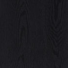 Hudson&Canal - Table d'appoint ronde Anders de 50 cm de largeur, , grain noir-Dimensions du produit : 20" L x 20" l x 22" H