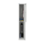 Ceha - Casier NH Series batterie de 1, 2 niveaux avec aérations avant à trous, gris clair-Solutions de rangement flexibles pour s'adapter à votre espace