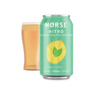 Norse Nitro - Thé infusé à froid, thé vert avec citron - 355 mL - paquet de 12-Ce breuvage froid est stable, il n'est donc pas nécessaire de le réfrigération, mais il est préférable de le servir froid