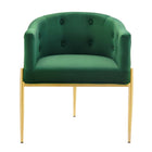 Modway - Savour Touffe Performance Velvet Chaises d’accent - Émeraude - Ensemble de 2-7