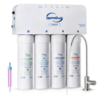 iSpring - RO5004F 500 GPD Filtre à eau par osmose inverse sans réservoir sous évier avec UV-Filtres De Rechange Abordables: nos filtres de remplacement sont offerts à un prix compétitif, ce qui permet d’obtenir une filtration de haute qualité sans trop dépenser. Choisissez l’ensemble de 1 an F4RO5004F ou l’ensemble de 2 ans F9RO5004F pour des économies à long terme et un entretien sans tracas
