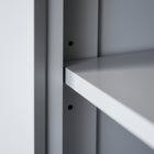 HOMCOM - Armoire de cuisine autoportante 72 po avec tiroir - gris-Couleur : Gris 