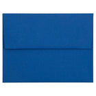 JAM Paper Enveloppes format livret avec fermeture gommée, 4 3/8 x 5 3/4 po, bleu présidentiel, 1000/paquet-Bleu présidentiel