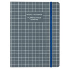 General Supply Goods + Co - Planificateur hebdomadaire - Bleu-Planificateur hebdomadaire couvrant une période de 18 mois