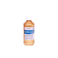 Handy Art - Art Aquarelles Liquides Métalliques Lavables, Or, 237 ml-Ces colorants liquides concentrés peuvent être utilisés directement à partir de la bouteille ou dilués avec jusqu'à quatre parties d'eau pour obtenir une couleur plus claire
