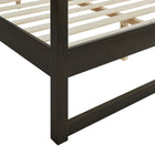 Modway - Alva Reine Bois Lit de plateforme de la canopée, Chêne fumé-8