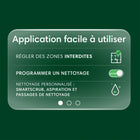 iRobot - Ensemble de lavage automatique Roomba Plus 405-Contrôle en 3 façons. Faites une demande à votre assistant vocal (Fonctionne avec les appareils prenant en charge Alexa, Siri et l’Assistant Google) préféré, appuyez simplement sur l’application Roomba Home conviviale ou appuyez sur les boutons du robot pour commencer un nettoyage