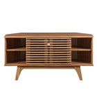 Modway - Render 46 po Meuble TV d’angle, Noyer-8