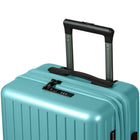 CHAMPS - Ensemble de bagages extensibles  3 pièces - à parois rigides Collection Fresh II - Vert-Poignées supérieures et latérales