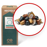 TerraCycle - Boîte Zéro Déchet pour capsules de café, grande-Utilisez cette boîte pour recycler toute capsule de café usagée