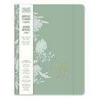 Orange Circle Studio - 2027  Agenda mensuel Just Right - Floral Silhouette - 9.75" x 7.50" - Couleur assortie - Bilingue-Doté d’une bande élastique pour la fermeture et d’une pochette de rangement intérieure