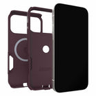 OtterBox - Étui Commuter MagSafe avec Contrôle de la Caméra pour iPhone 17 Pro Max - Début de sentier Violet-DROP+ | 3 fois plus de chutes que la norme militaire (MIL-STD-810G 516.6)
