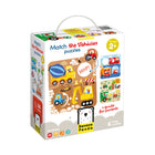 Banana Panda - Puzzles Associez les véhicules, 6 puzzles, 2 ans et plus-Le puzzle de sol Science Discovery a été conçu pour introduire les concepts scientifiques et inspirer l'imagination des jeunes enfants.