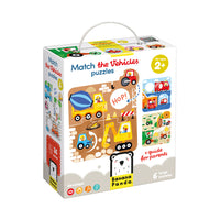 Banana Panda - Puzzles Associez les véhicules, 6 puzzles, 2 ans et plus-Le puzzle de sol Science Discovery a été conçu pour introduire les concepts scientifiques et inspirer l'imagination des jeunes enfants.