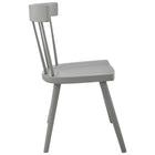 Modway - Sutter Fauteuil d’appoint de salle à manger Ensemble de 2 - Gris clair-7