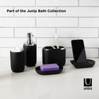 Umbra JUNIP - Pompe à savon liquide et gel hydroalcoolique 295ml, Chrome Noir-Pompe à savon