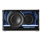 Edifier - Haut-parleur portable QD25 BT certifié audio Hi-Res, son dynamique, puissance RMS de 25 W, avec éclairage splendide et jumelage TWS – Blanc-Appairage stéréo Bluetooth : Jumeler deux enceintes QD25 pour créer une véritable scène sonore stéréo qui remplit votre espace d’un son riche et immersif