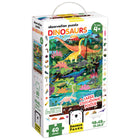 Banana Panda - Puzzle d'observation, Dinosaures, 4 ans et plus-LES ENFANTS JOUENT ET APPRENNENT AVEC DES PUZZLES PRATIQUES - les tout-petits apprennent les chiffres et les couleurs tout en stimulant la créativité et l'imagination en utilisant les éléments à mélanger et à assortir