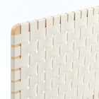 Modway - Sparta Tissage Cuir végane Tête de lit jumelée, Beige naturel-Assemblée requise