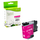 fuzion - Brother LC501XLMS Cartouche Jet d'Encre Compatible - Haut Rendement - Magenta-Magenta