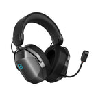 Hecate - Écouteurs circum-auriculaires sans fil G5 Max, audio Hi-Res, entrée multipoint, micro externe et effets lumineux – Gris-Entrées multiples, dont Bluetooth, 2,4 G (USB-A et USB-C) et connexion filaire