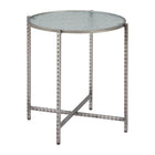 Zuo - Vetro Table d’appoint - Argent-Couleur: Argent