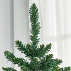 HOMCOM - Arbre de Noël artificiel 6pi - arbre de Noël avec 583 branches - vert-Couleur : vert 