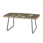 Manhattan Comfort - Ensemble de conversation moderne Antibes pour patio, 4 personnes, avec table basse - beige et crème - ensemble de 4-Garantie limitée du fabricant de 30 jours