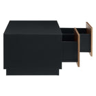 Modway - Holden 36 po Table basse - Noyer noir-8