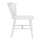 Zuo - Shio Chaise de salle à manger - Blanc-Garantie limitée de 3 ans